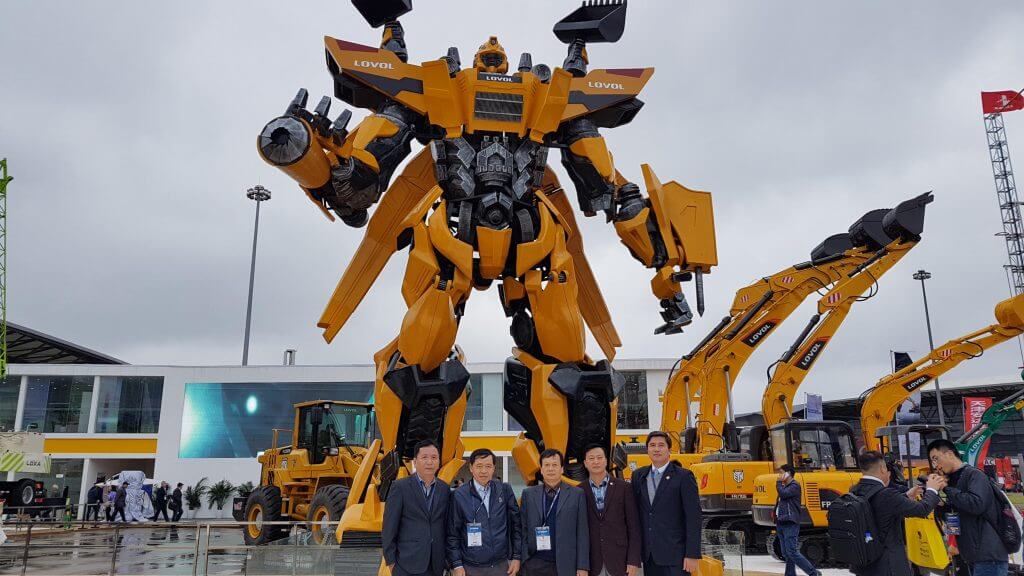 Tham dự hội chợ Bauma Thượng hải